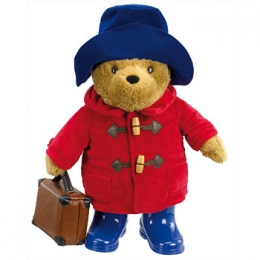 Paddington Bear - Classic Standing with Boots & Suitcase 38cm